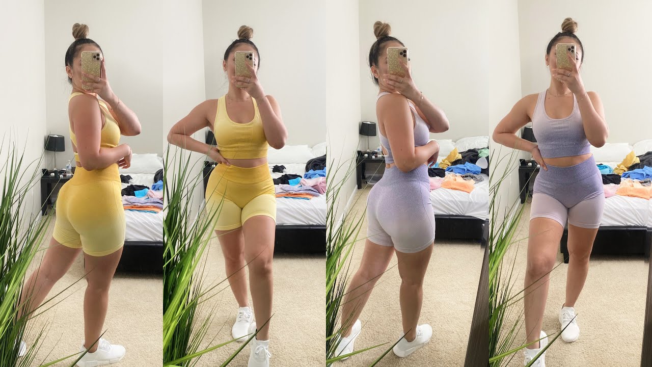 SUPER Affordable/Cute Gym Clothing Try On Haul! PeachyBunz YouTube