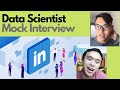 LinkedIn Data Scientist Mock Interview + Feedback with Ex-DoorDash & Spotify Data Scientist!