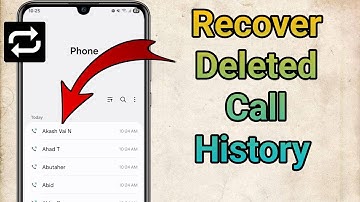 How To Recover Deleted Call History 2025