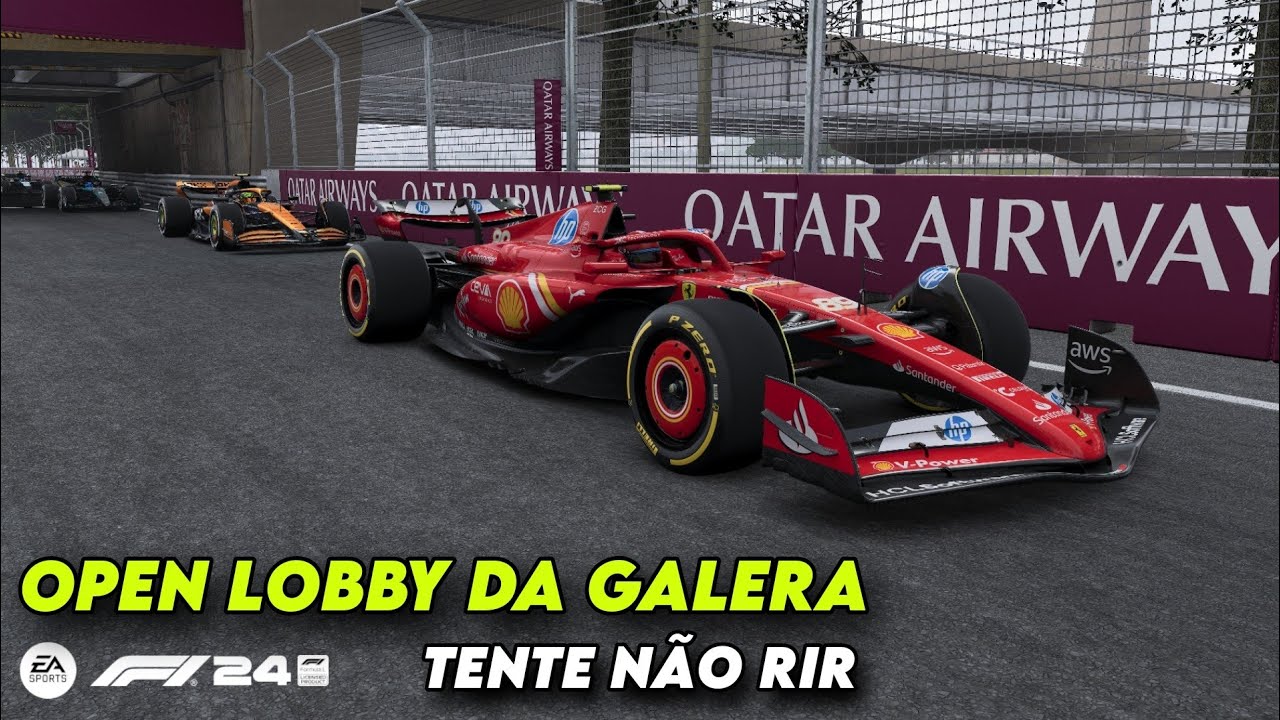 F1 ONLINE EP 63 | F1 24 MOMENTOS ENGRAÇADOS OPEN LOBBY | IDIOTAS NO F1 MULTIPLAYER | TENTE NÃO RIR 🤣