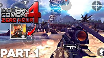 Modern Combat 4 Zero Hour Mission 1 | Walkthrough Part 3 Gameplay