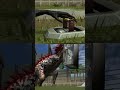 Indominus Rex VS Indoraptor Feeding Animation Jurassic World The Game 