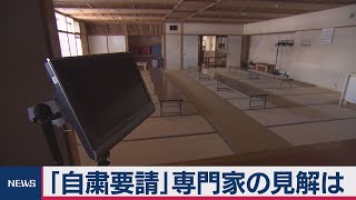 「自粛要請」専門家の見解は