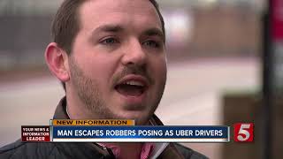 Fake Rideshare Drivers - Police  Man robbed by suspects posing as Uber drivers #rideshare #uber