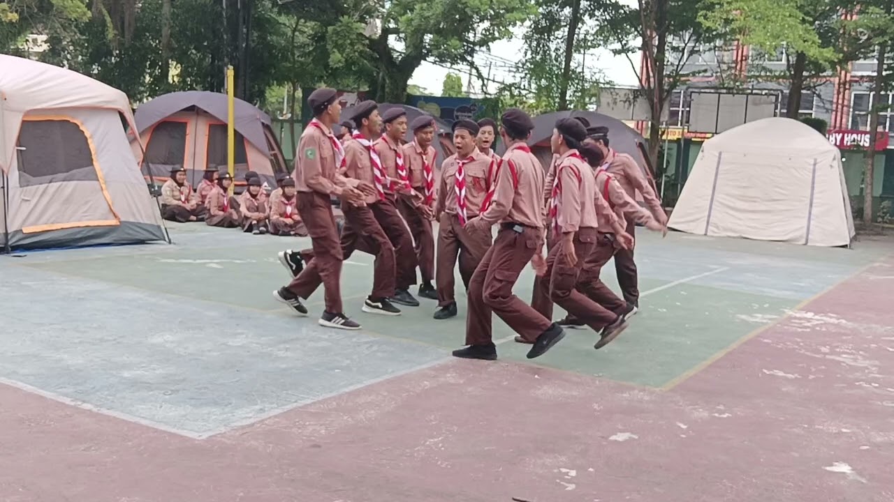 LOMBA YEL-YEL PERJUSA PANGKALAN SMPN 12 BALIKPAPAN [8-1 PUTRA]
