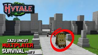ENDLICH! WORK IN PROGRESS⚠️Ich fange an zu bauen🏛️ HYTALE MULTIPLAYER Teil 5 | ZAZU UNCUT