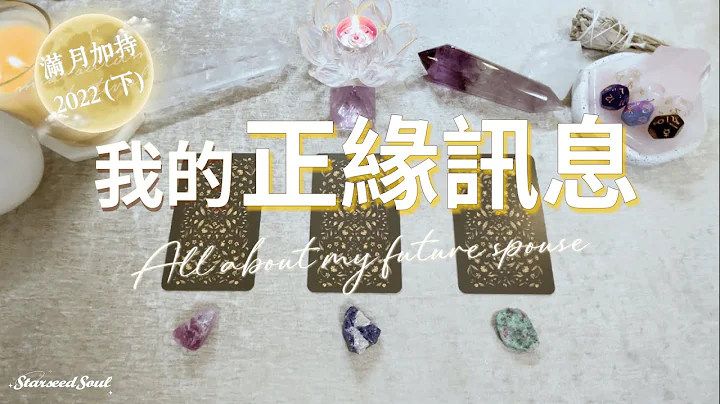 🧡塔罗占卜| 🌕我的正缘讯息：人生真爱/结婚对象的特质和信息 | 出现时间 相遇相处的分析| 宇宙的建议与指引(Timeless) - 天天要闻