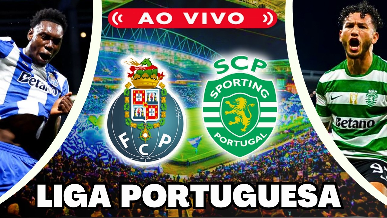 Narração: PORTO X SPORTING (1-1) | Liga Portugal | Suarez empata de penalti no último lance
