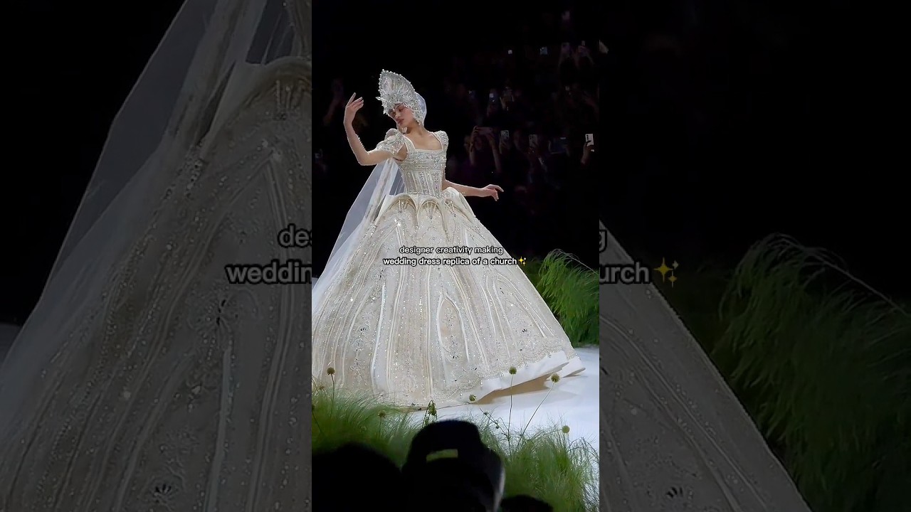 making cathedral dress proved designer brilliant talent 😫