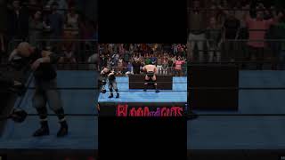 WWE 2K18 - Mike Awesome - Top Rope Awesome Bomb (Powerbomb) Through a Table