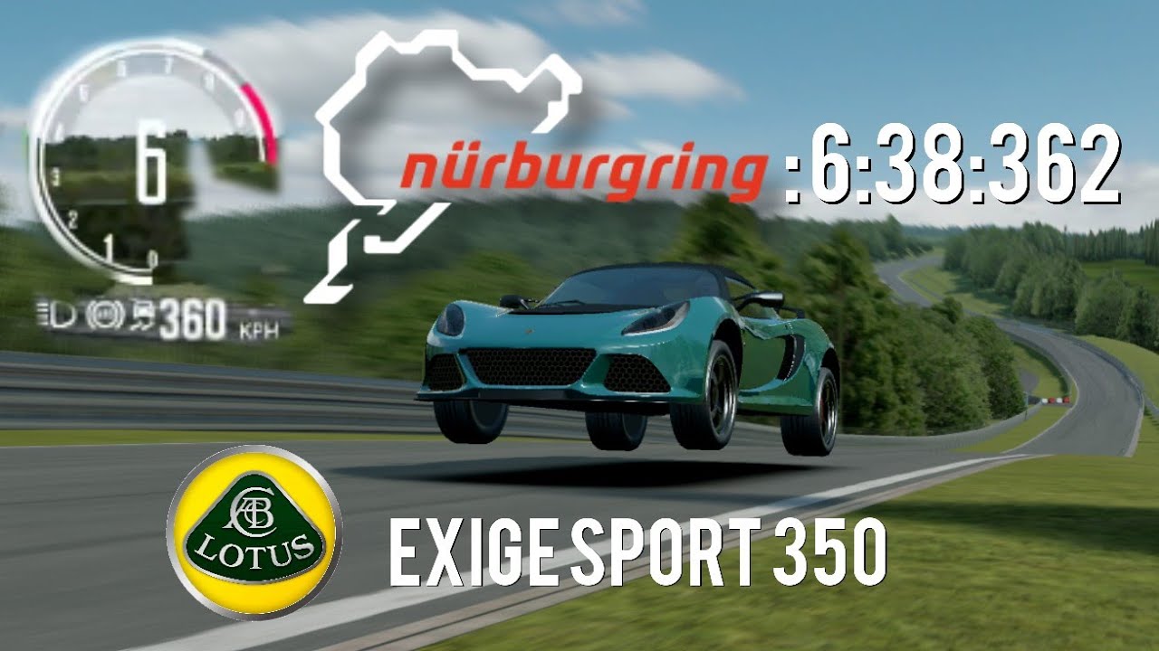 ASSOLUTO RACING  |  NÜRBURGRING NORDSHLEIFE |  LOTUS EXIGE SPORT 350 (6:38:362)