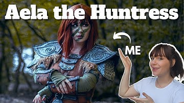 I made an Aela the Huntress Cosplay from SKYRIM!