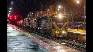 Triple N's in the rain at Kangaroo Flat on SSR's 9097 Piangil Grain- 24/8/26