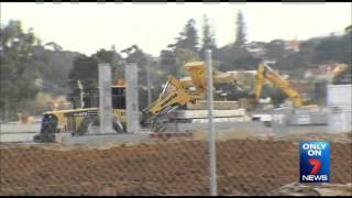 Construction underway on Perth's new Stadium Station