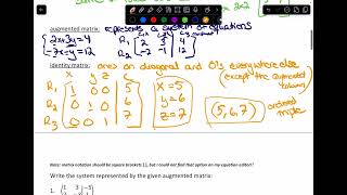1324 6.2 Solving Linear Systems using Matrices