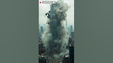 Dramatic Building Collapse Caught on Camera –  Construction Disaster