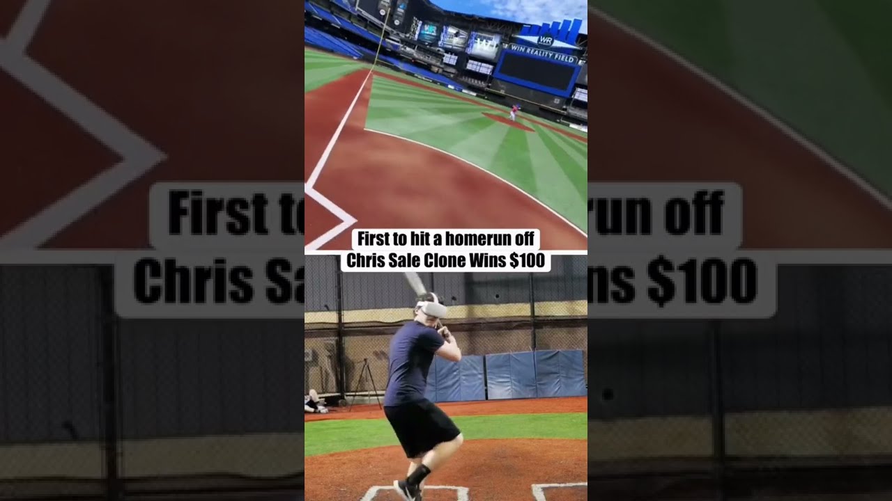First To Hit A HOMERUN Off CHRIS SALE CLONE WINS $100! 