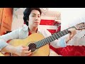 فضل شاكر :  لو على قلبي ❤🎸 / عزف جيتار : عفاف بن حسين ، guitar