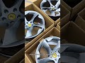 🎬Ferrari SF90 Diamond Cut Forged Wheels#automobile #wheels #customized