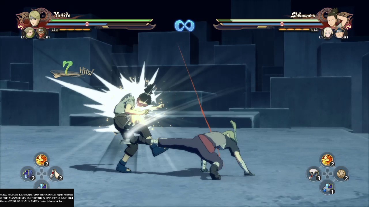 NARUTO STORM 4 Yugito combo and combo cancels