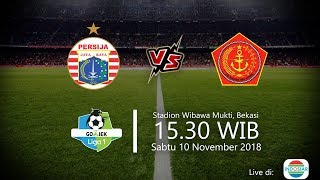 Jadwal Live Indosiar, Persija Jakarta Vs PS Tira di Liga 1 2018, Sabtu Pukul 15.30 WIB