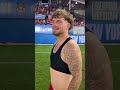 Harvey Elliot after Liverpool’s preseason win at Yankee Stadium