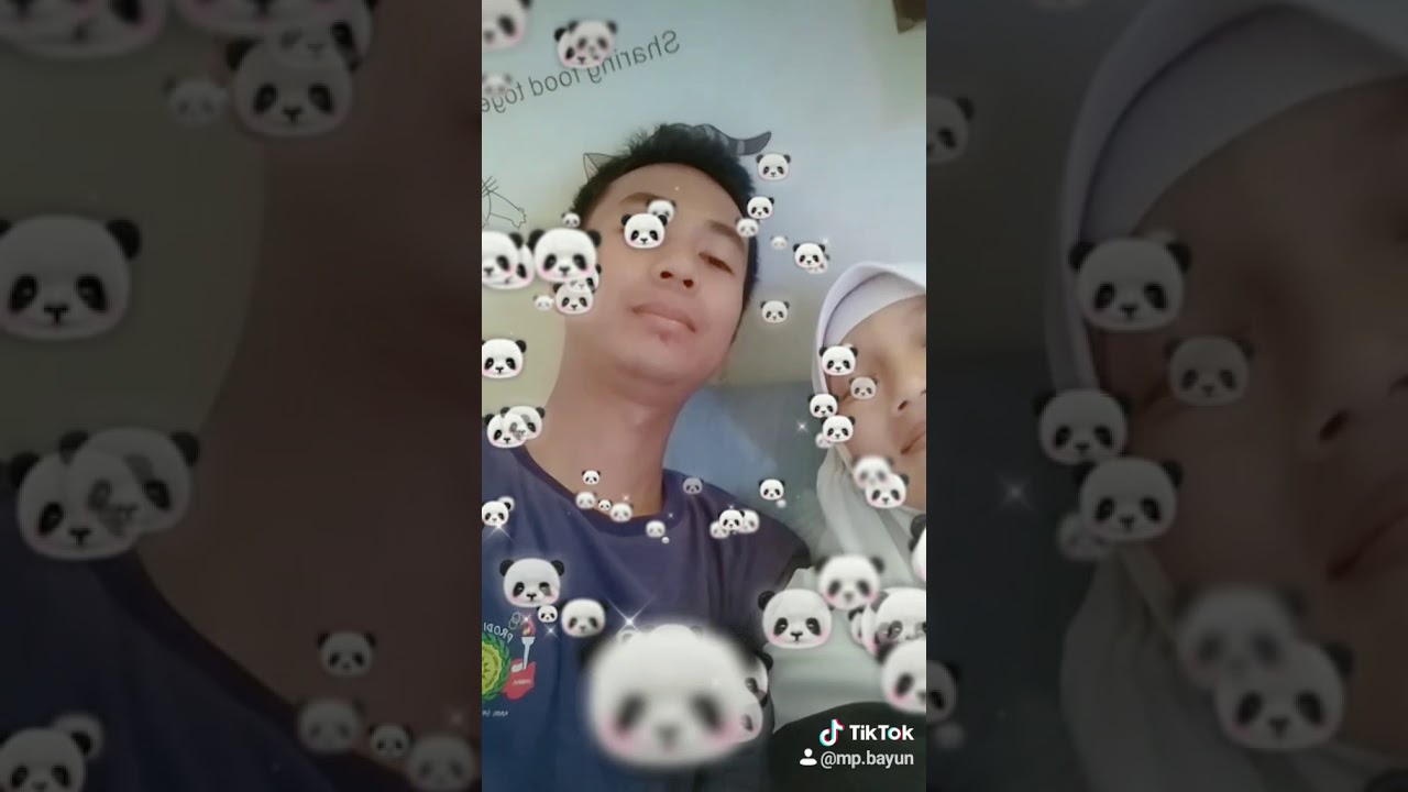 Tik Tok Panda Baby (panda mask/ masker panda) - YouTube