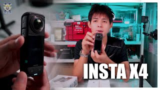 【SXV】กล้อง 360 องศา | Insta 360 X4 | ที่ดูโปรขึ้น หน้าใช้มากขึ้น !!!