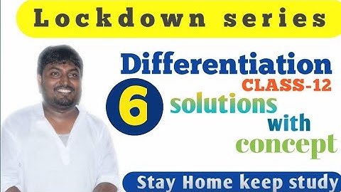 Differentiation,class-12th,"lockdown series",ex-11.4(s.f.)