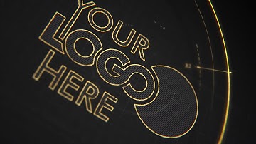 Golden ratio logo animation intro  ID 0339