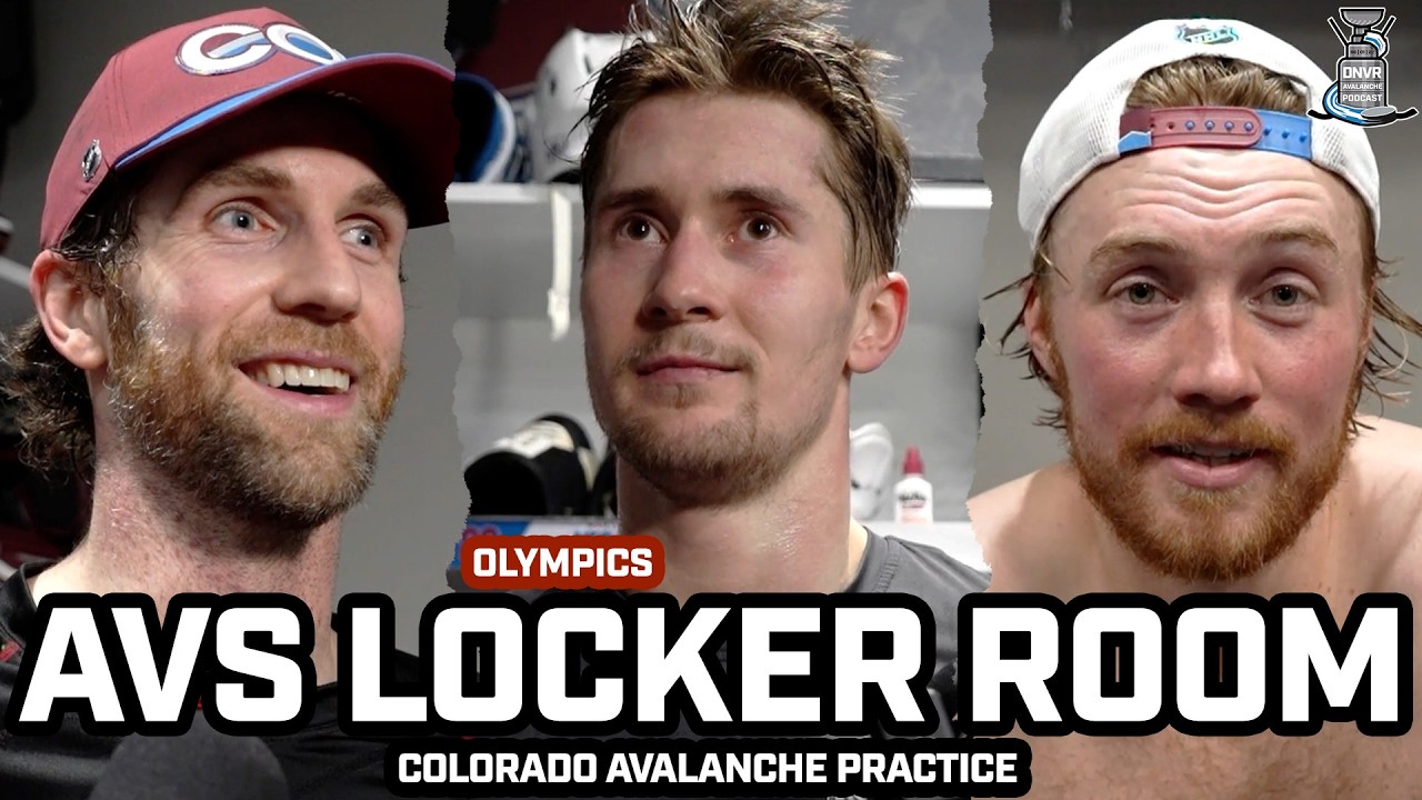 Martin Necas on Olympics & Avs REACT to USA vs Canada, Why 3-on-3 Hockey Sucks & More