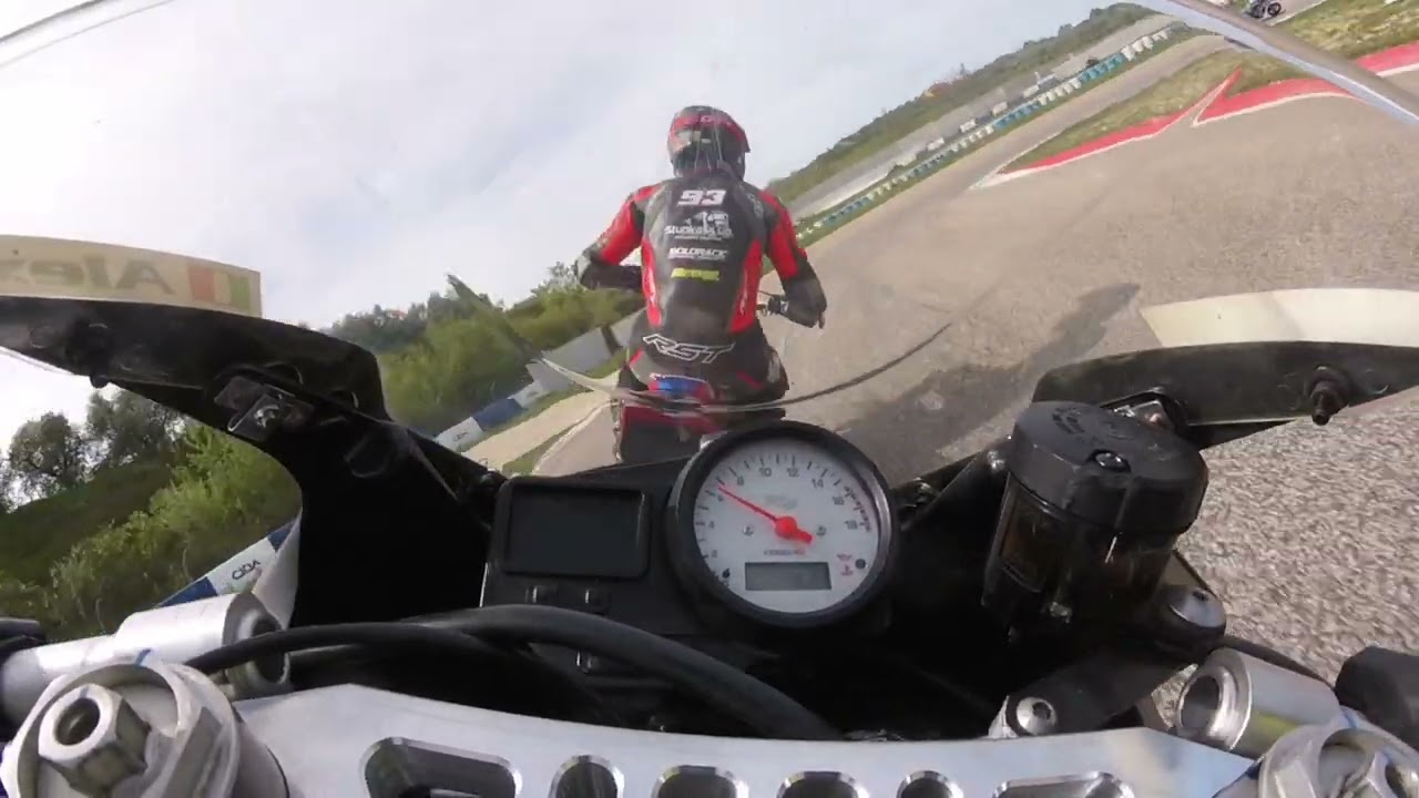 Circuito Internazionale d' Abruzzo Ortona on board  R6 Vs Supermotard