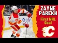 Zayne Parekh 89 Calgary Flames First NHL Goal Apr 17 2025