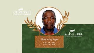 Funeral of Mr Micheal Anthony Morgan.
