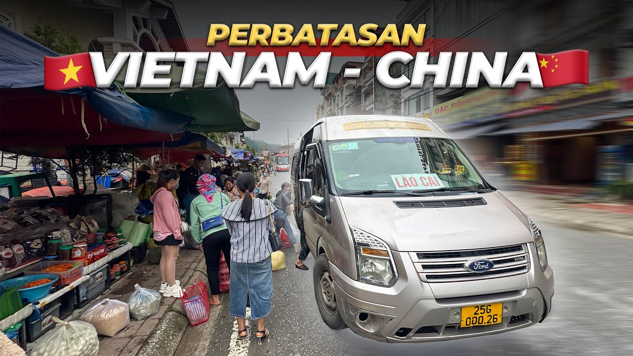 Nebeng Mobil Emak-Emak Berangkat Ke Pasar 🤣 Perbatasan Vietnam China