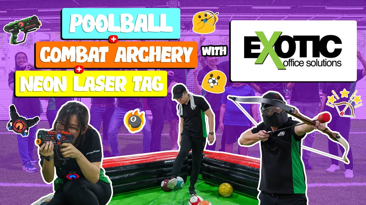 Engaging Outdoor Team bonding games with Exotic Office Solutions