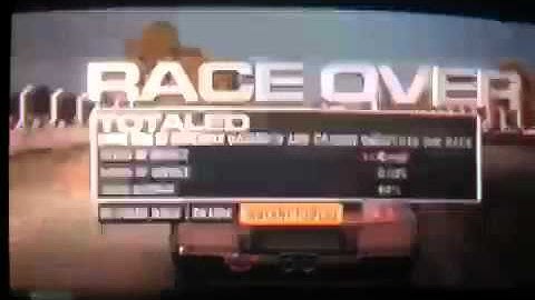 Race driver: grid crash fail