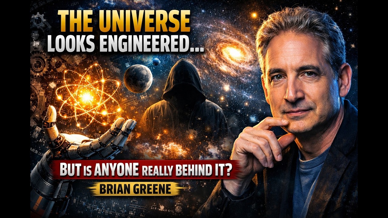 The Universe Looks Engineered… But Is Anyone Really Behind It? | Brian Greene