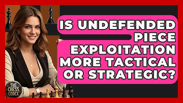 Is Undefended Piece Exploitation More Tactical Or Strategic? - The Chess Codex