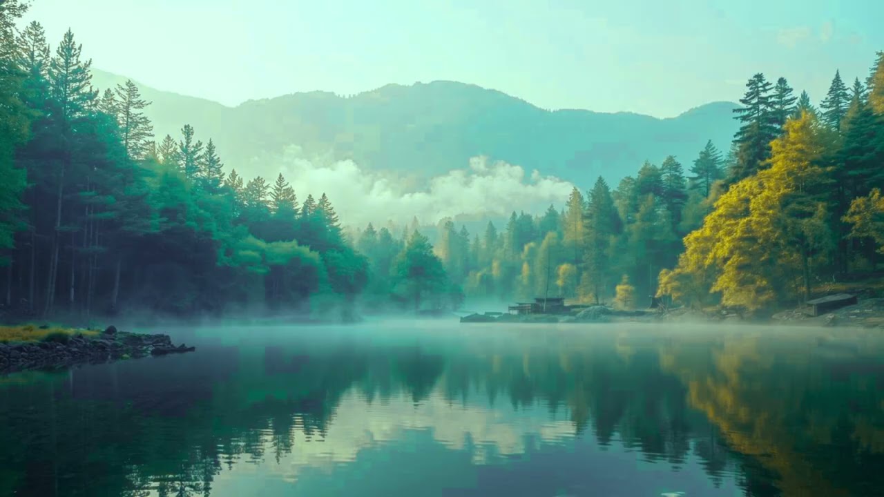 Zen Forest Water Healing Music 🌿 Oriental Ambient for Sleep, Meditation & Focus