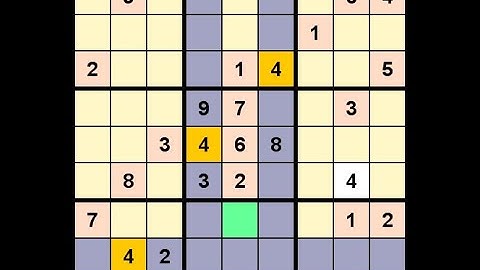 How to Solve New York Times Sudoku Hard June 3, 2020