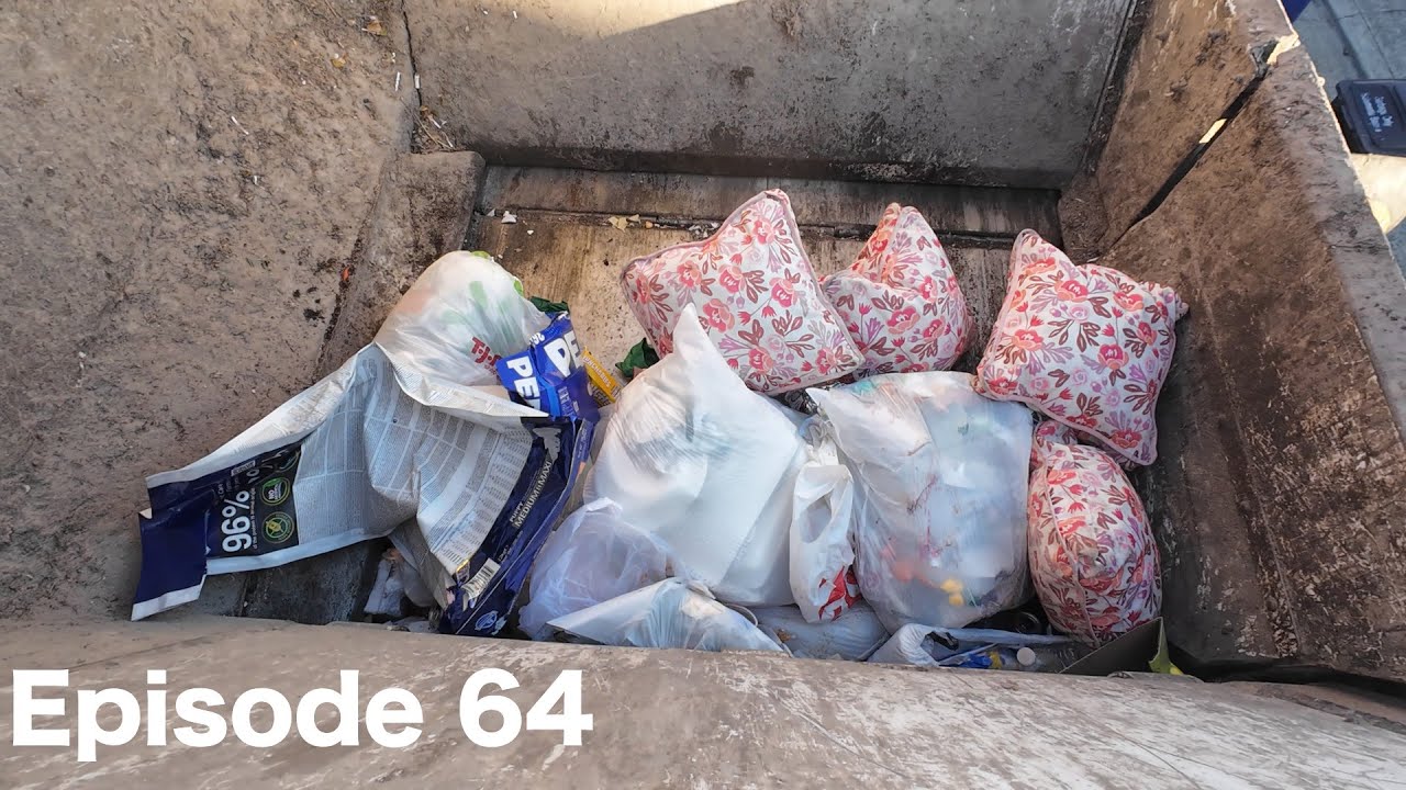 GoPro Garbage Truck Hopper View + Garbage Load Dump!! (ep.64)