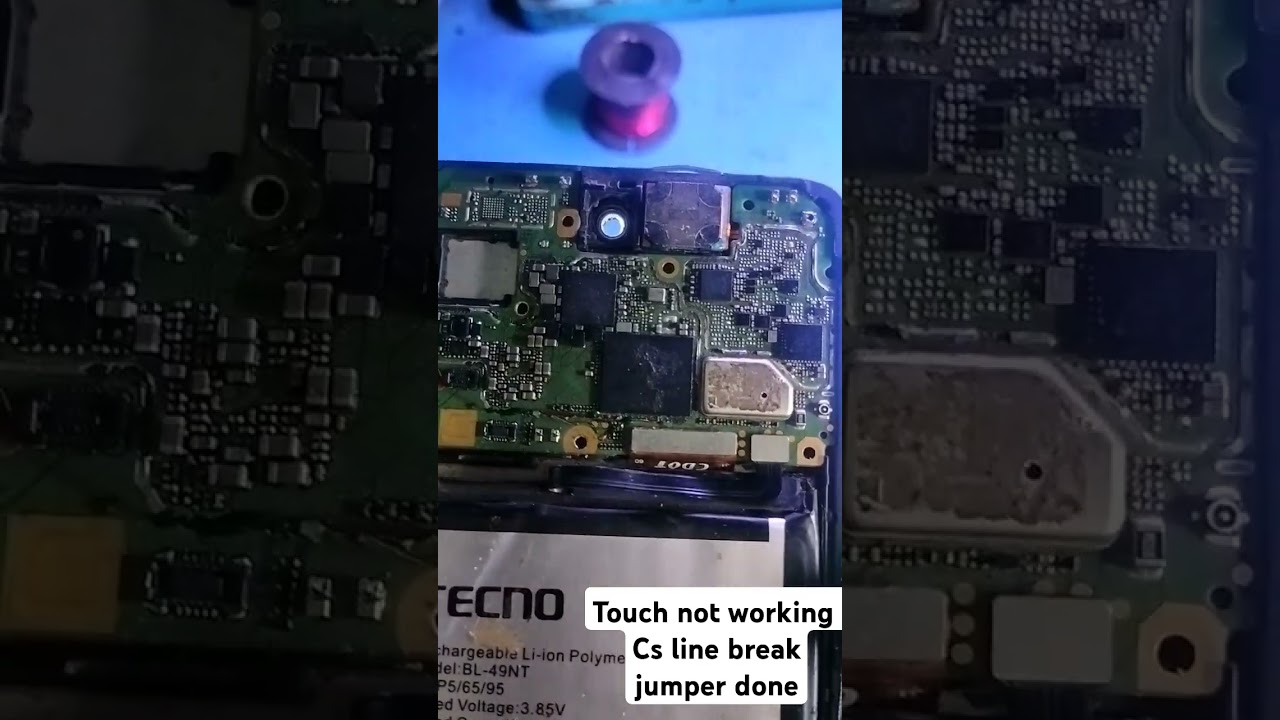 Tecno spark go 2024 touch not working 