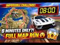 GTA 5 Map Speedrun 😱 | Crossing the Entire Map in 8 Minutes! #gta5 #gta #gtav #gaming