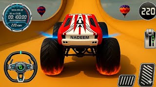 Monster Truck Mega Ramp Car Racing 3D - Monster GT Car Racing Car Games - Android Gameplay Epi 138 screenshot 2