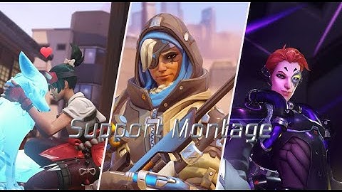 Overwatch 2 Highlights Montage #4 Support Diff