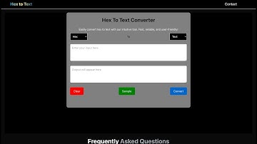How to Use Hex to Text Converter | Convert Hexadecimal to Text | https://hextotext.in