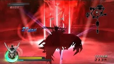 Sengoku Basara 3 Utage: Level 1, No Accessories, No Ally Challenge in Honnoji with Nobunaga