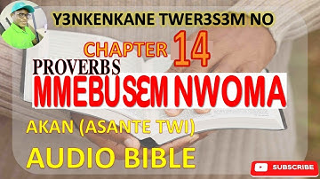 📖✨🔥 PROVERBS CHAPTER 14 IN ASANTE TWI (AKAN) AUDIO BIBLE 🎧