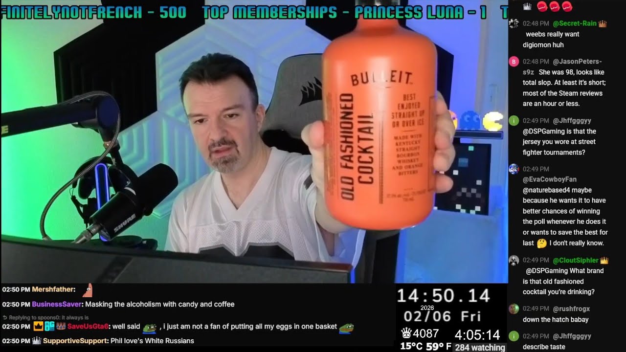 dsp February Marathon stream and Street Fighter 6